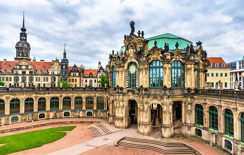Zwinger Palace in Dresden, Saxony Zwinger Palace in Dresden, Saxony