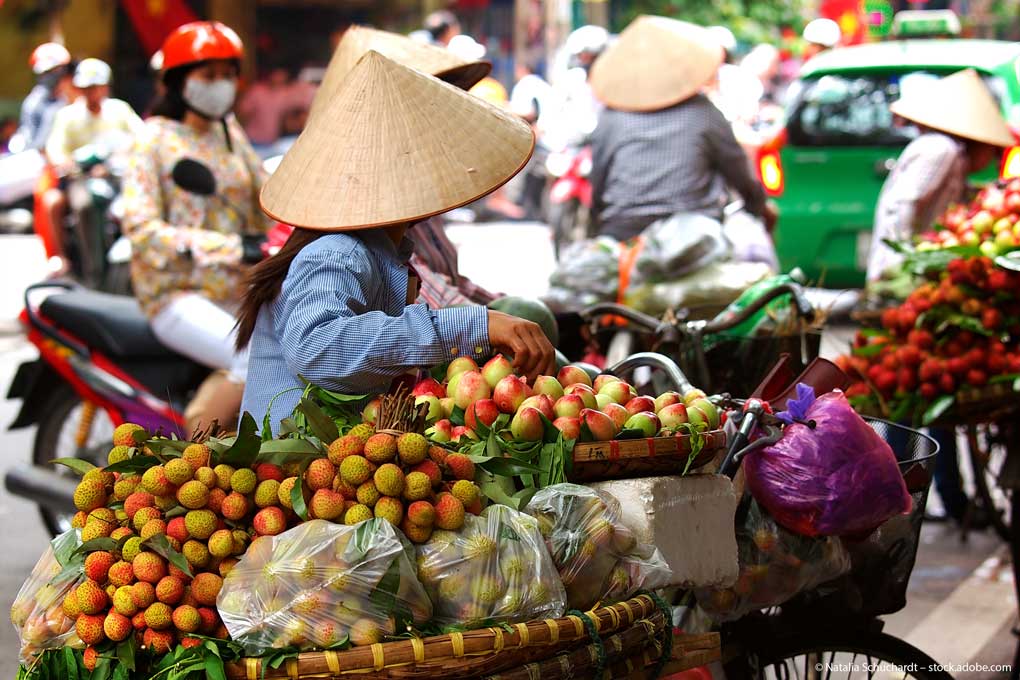 Vietnam-Marktfrau Vietnam-Marktfrau