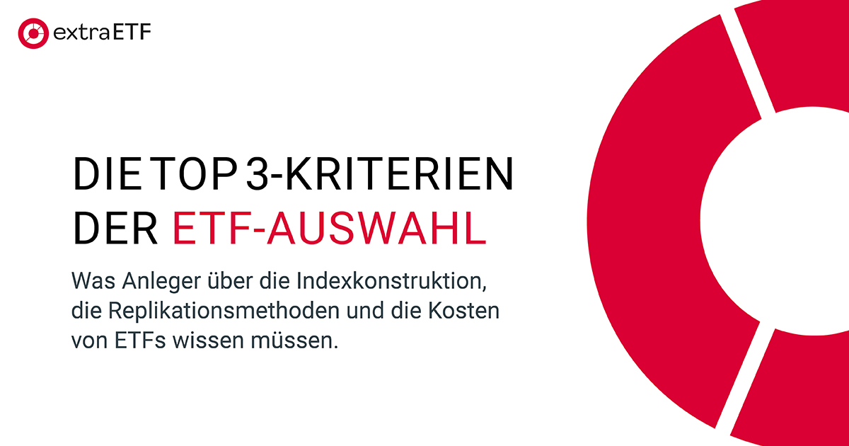 Die Top 3 Kriterien Der Etf Auswahl Darauf Sollten Sie Achten