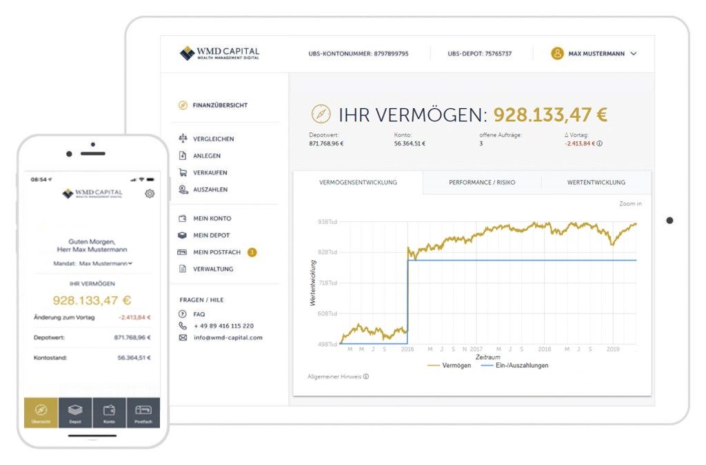 WMD Capital - Dashboard