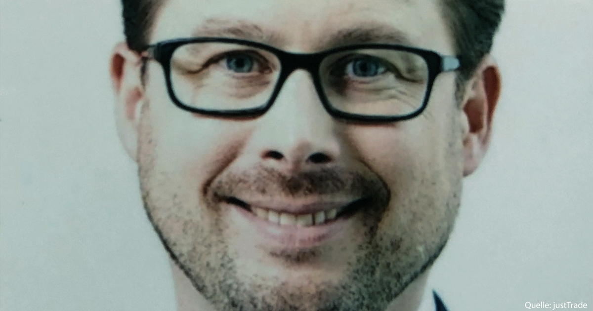 Michael Bußhaus, dem Geschäftsführer von justTRADE. Michael Bußhaus, dem Geschäftsführer von justTRADE.