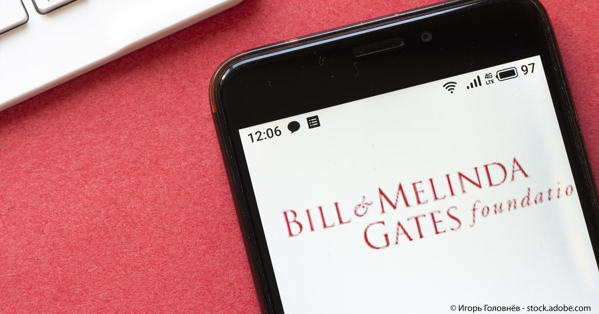 Die Bill und Melinda Gates Stiftung setzt auf Techwerte.