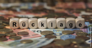 So bilden Sie eine Rücklage. So bilden Sie eine Rücklage.