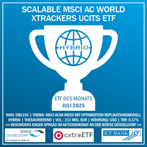 Das ist der ETF des Monats im Juli 2025