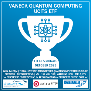 Das ist der ETF des Monats im Oktober 2025