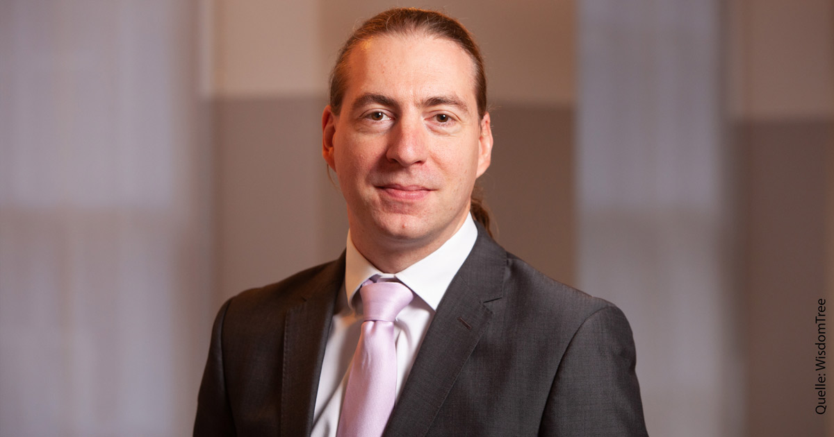 Pierre Debru, Leiter Research für Europa bei Wisdomtree